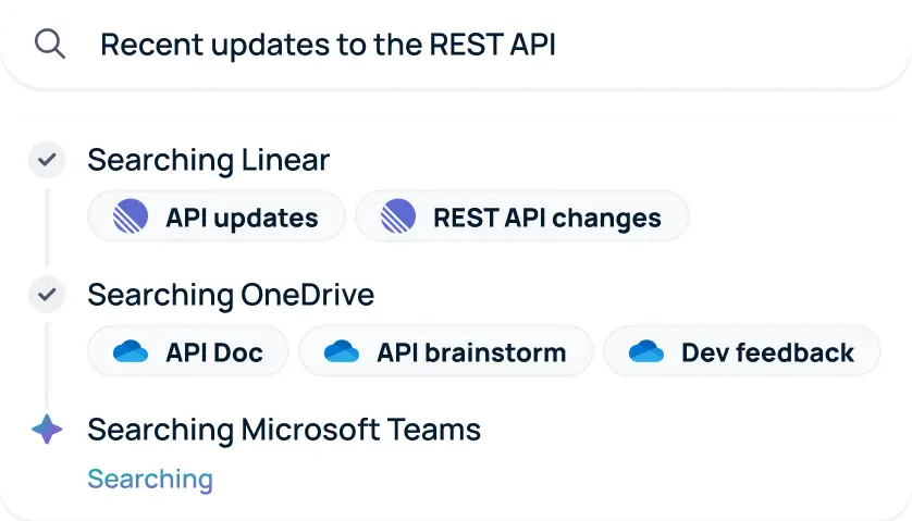 GoSearch enterprise search tech stack