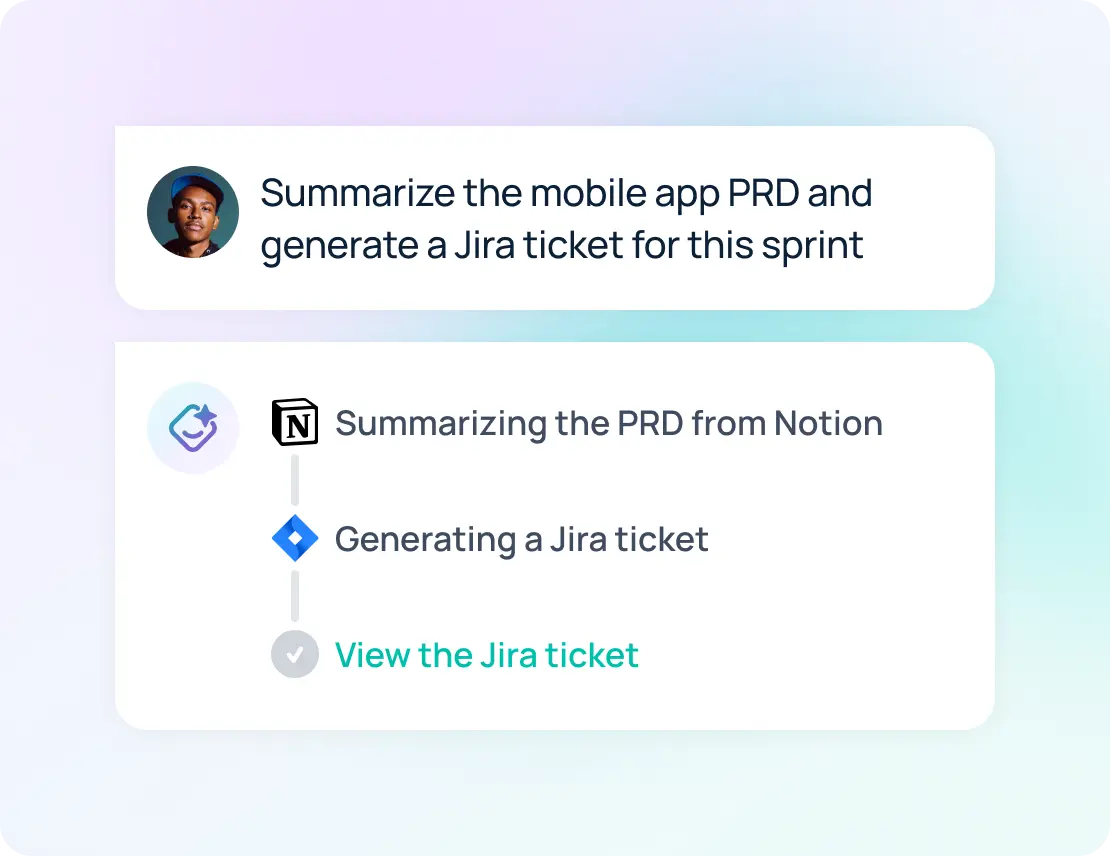Tailored AI agents in GoSearch
