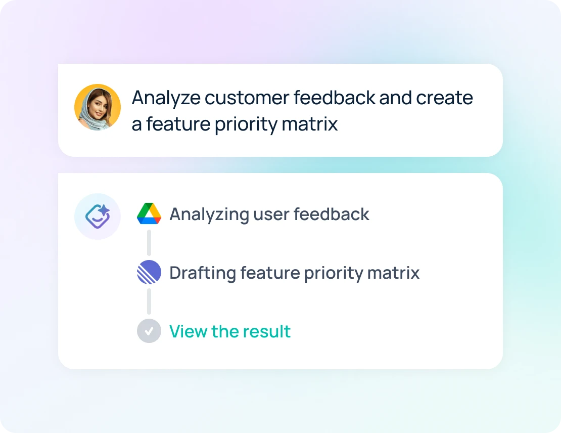 Tailored AI agents in GoSearch